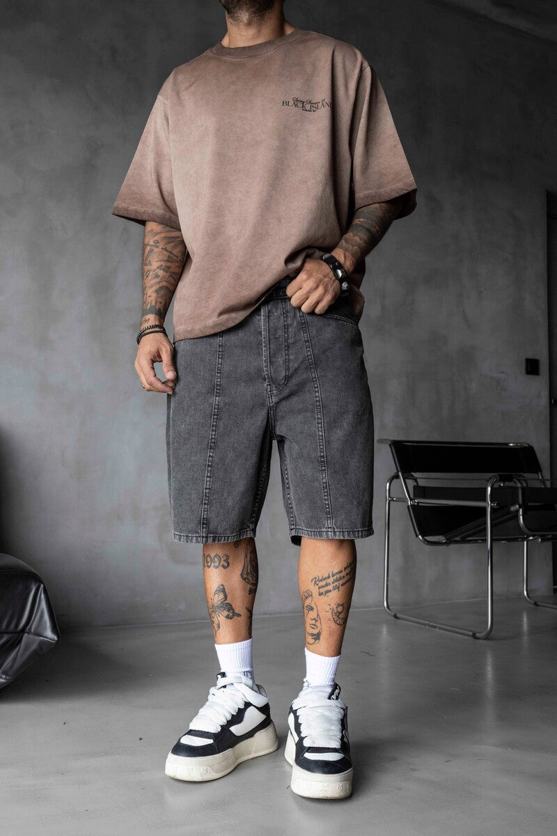 Denim Short Gray 16840