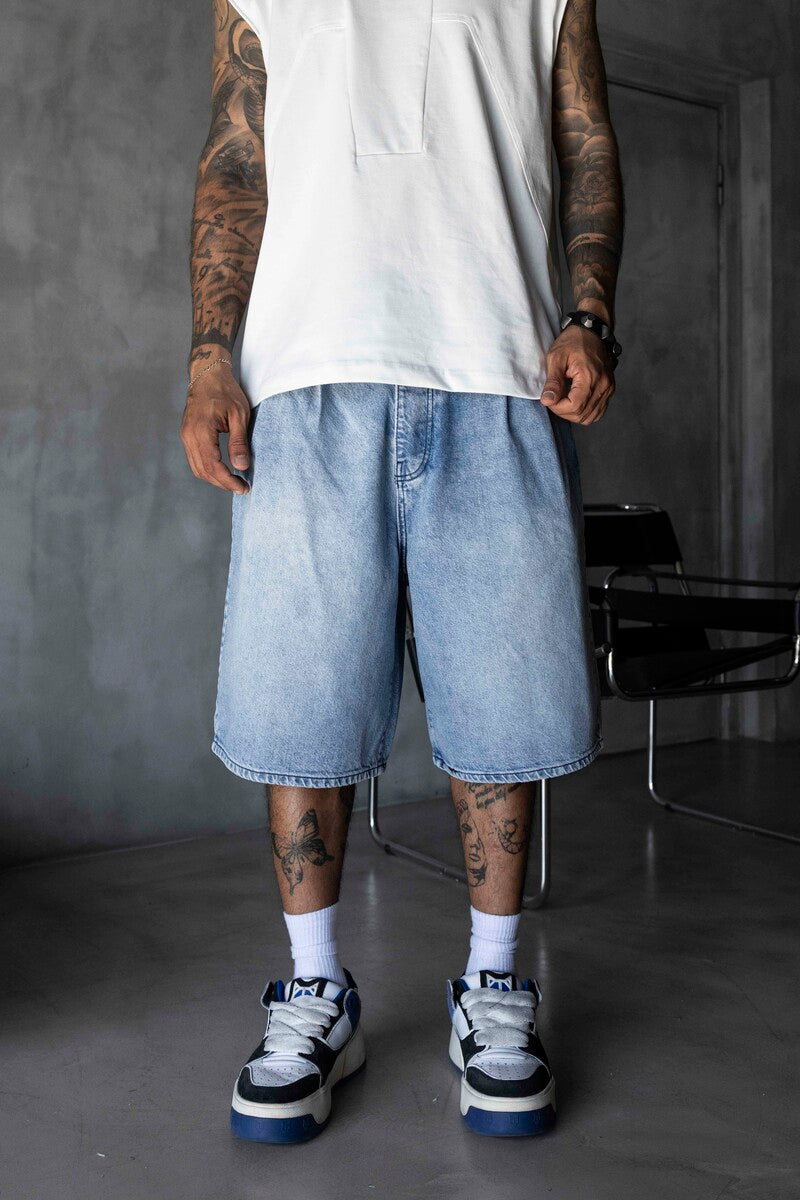 Denim Short Light Blue 17268