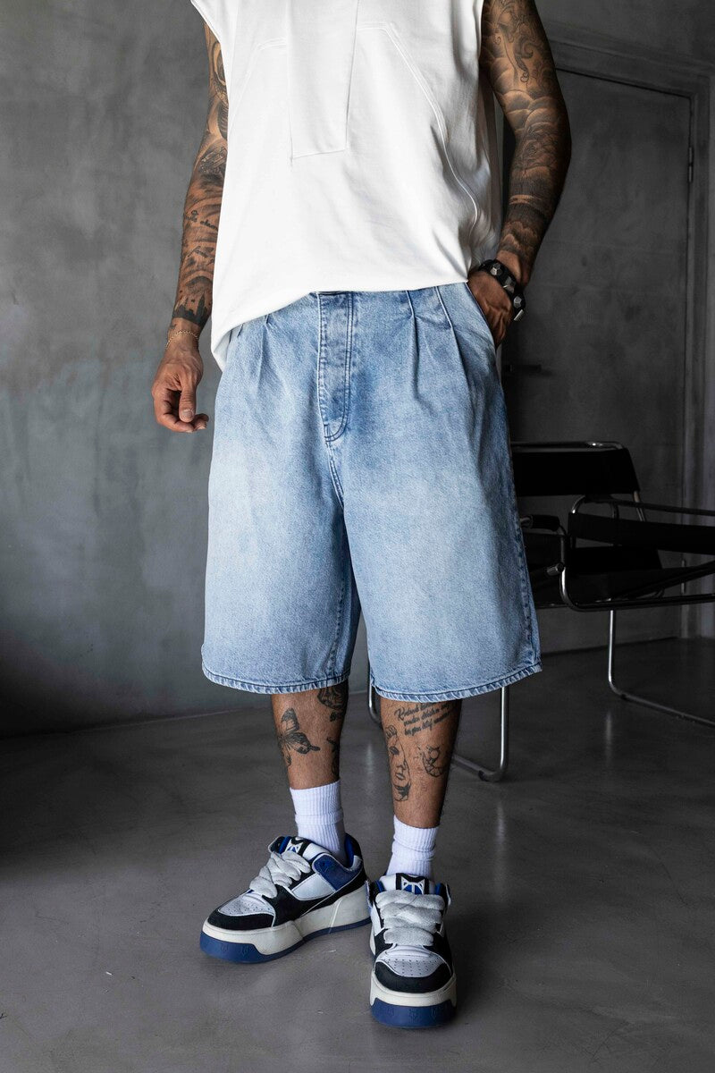 Denim Short Light Blue 17268