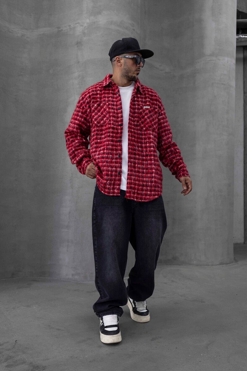 FLANNEL SHIRT RED 15367
