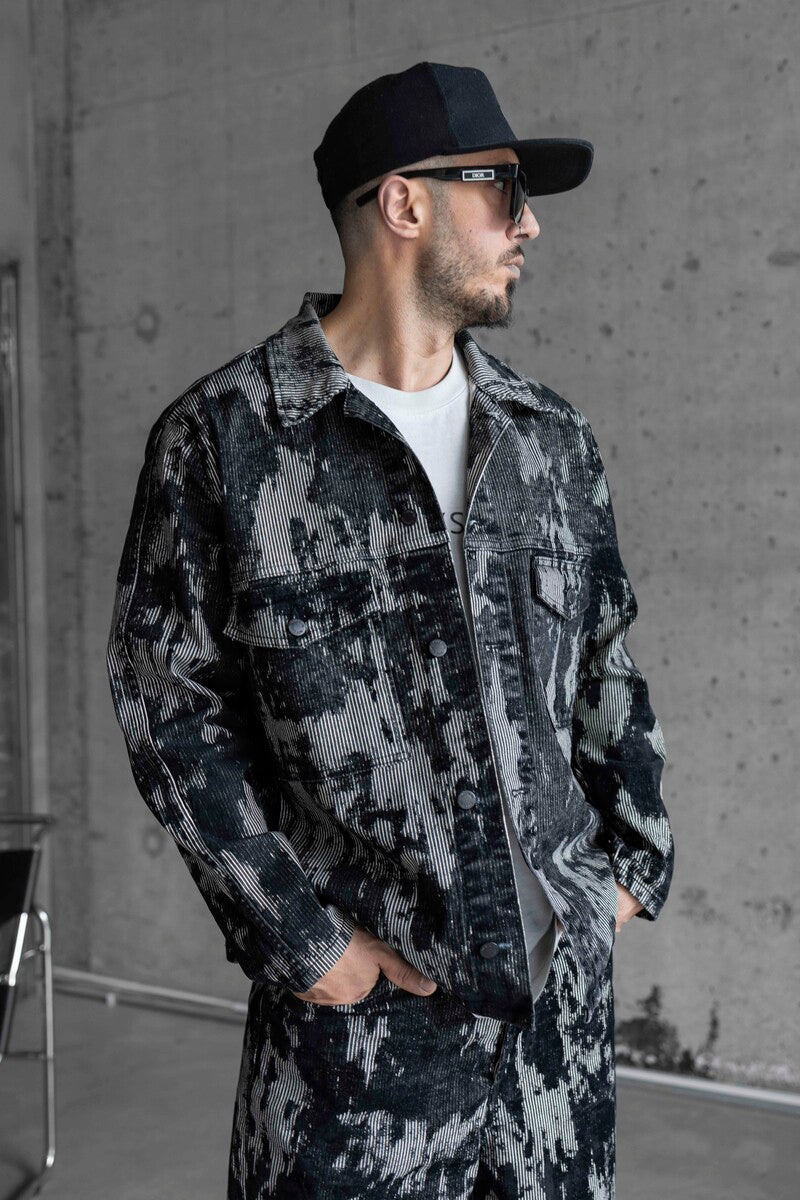 GRAY JEANS JACKET 16997