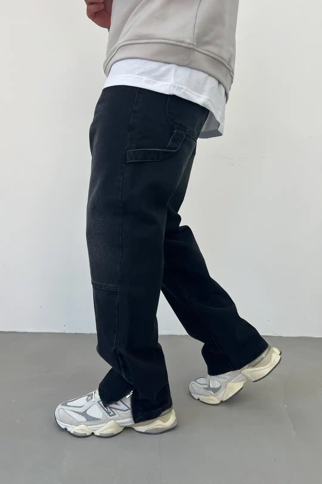 Utility Panel Denim – Modern Retro Workwear Style