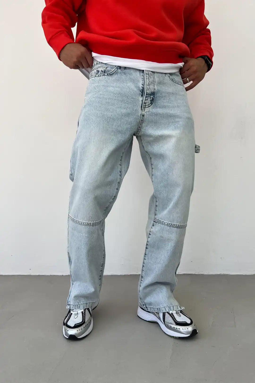 Utility Panel Denim – Modern Retro Workwear Style