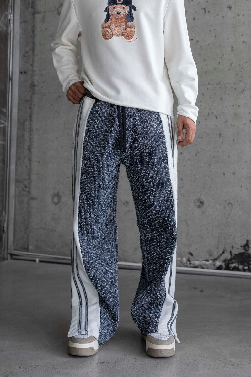 Jogger Pants Blue White 1797