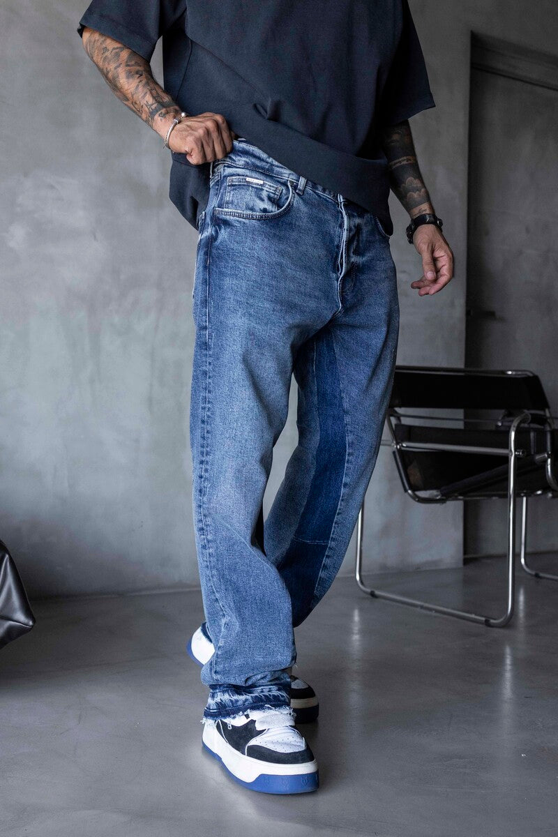 Loose Fit Blue Jeans 17250
