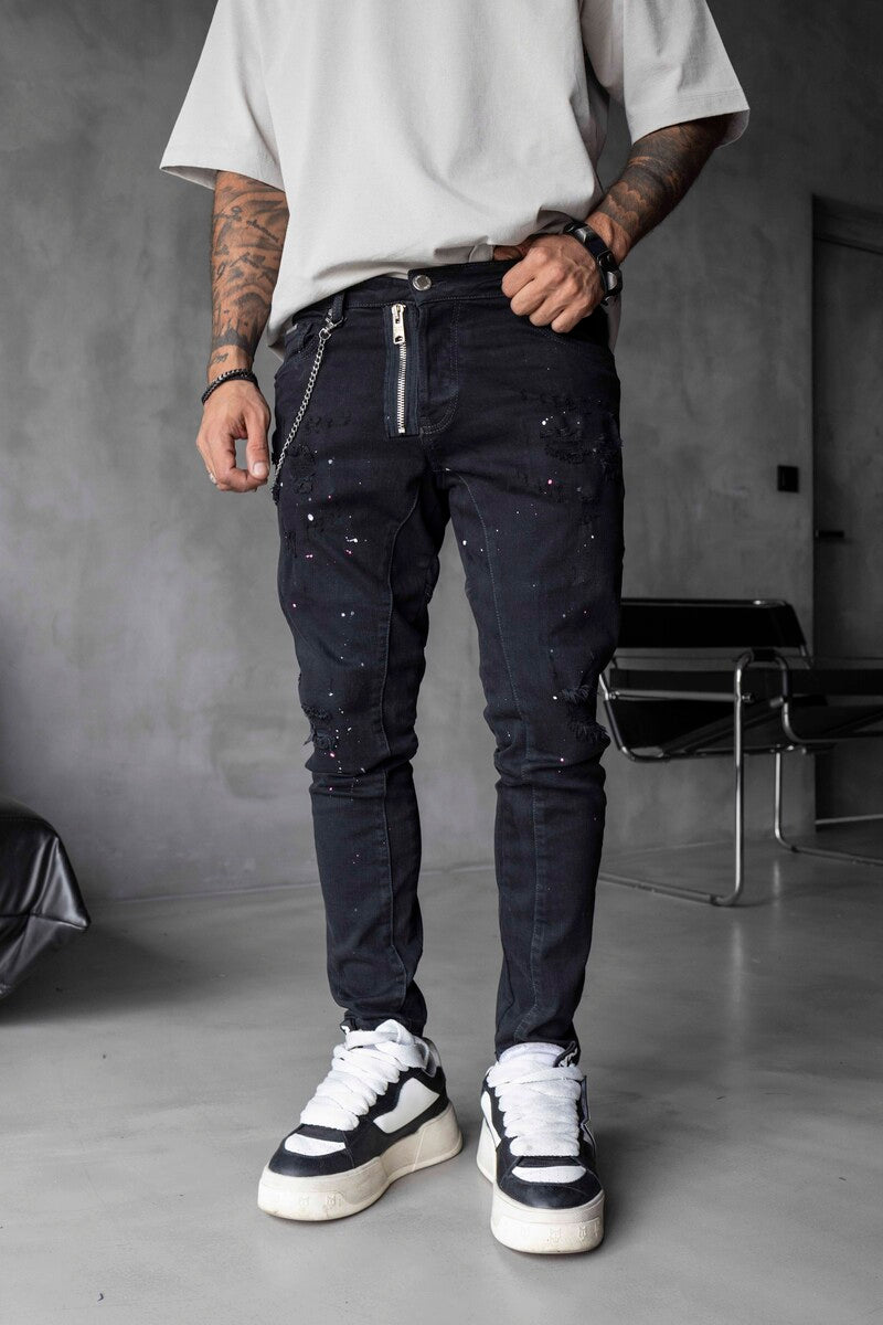 Lux Denim Black Jeans 16172