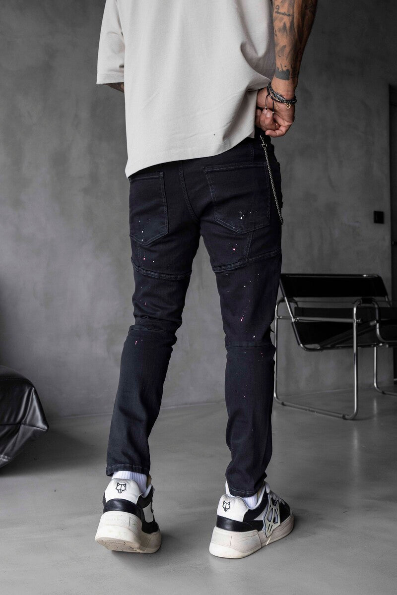 Lux Denim Black Jeans 16172