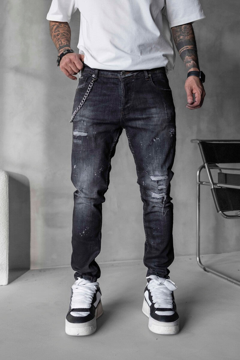 Lux Denim Black Jeans 16422
