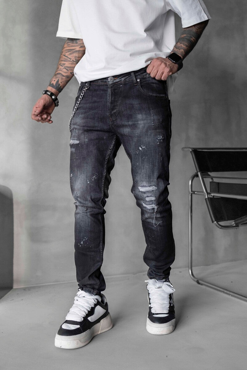 Lux Denim Black Jeans 16422