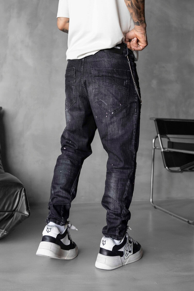 Lux Denim Black Jeans 17018