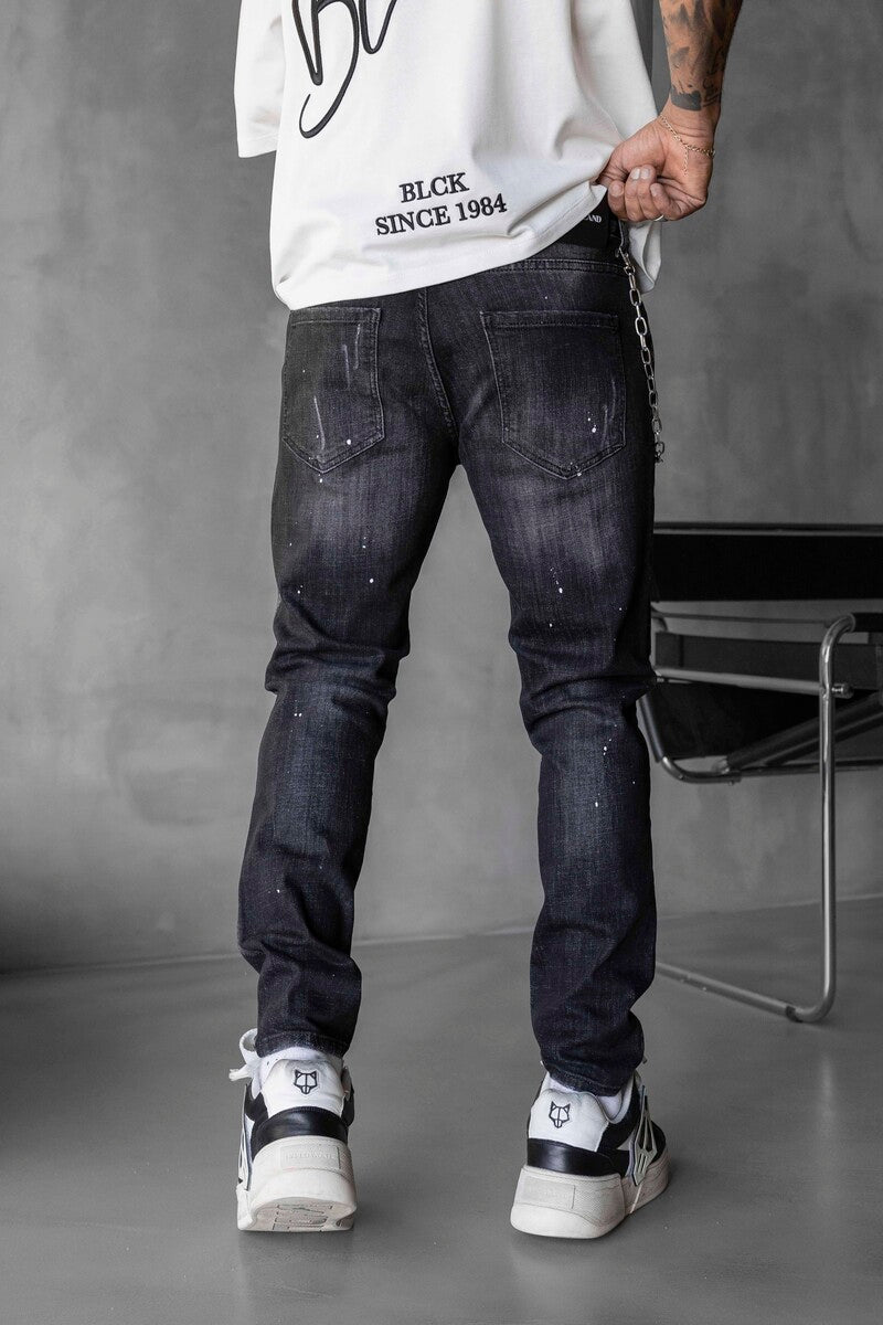 Lux Denim Black Jeans 17025