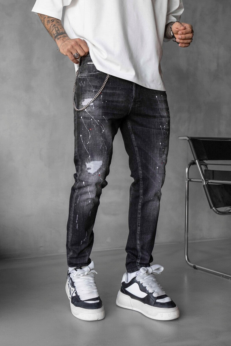 Lux Denim Black Jeans 17028