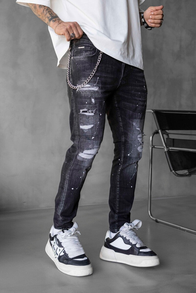 Lux Denim Black Jeans 17030