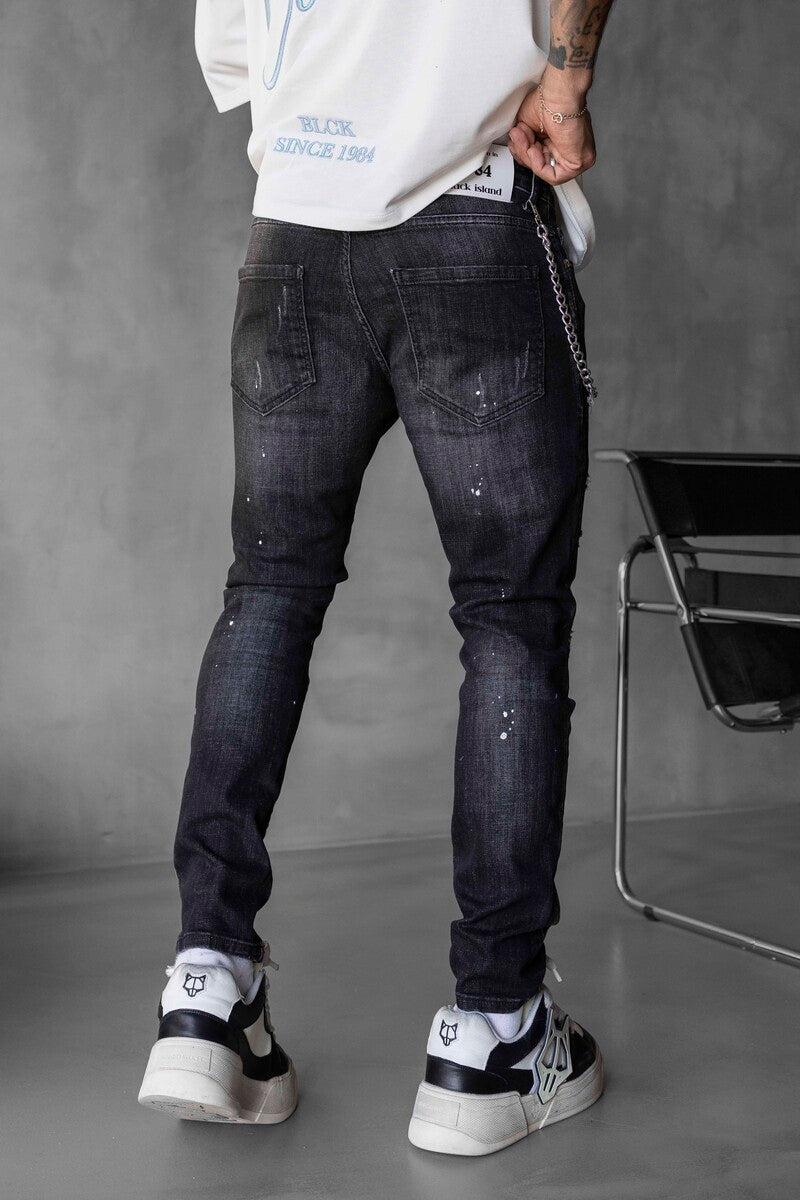 Lux Denim Black Jeans 17030