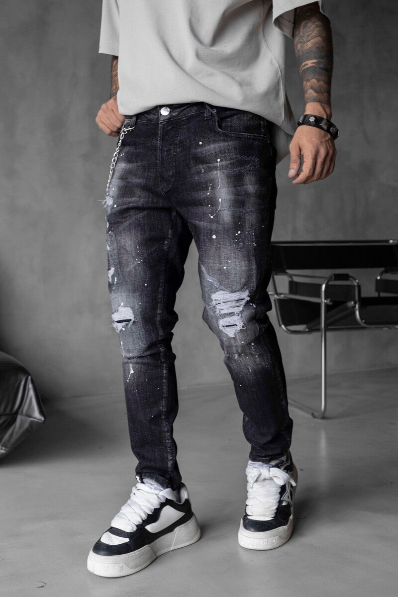 Lux Denim Black Jeans 17032