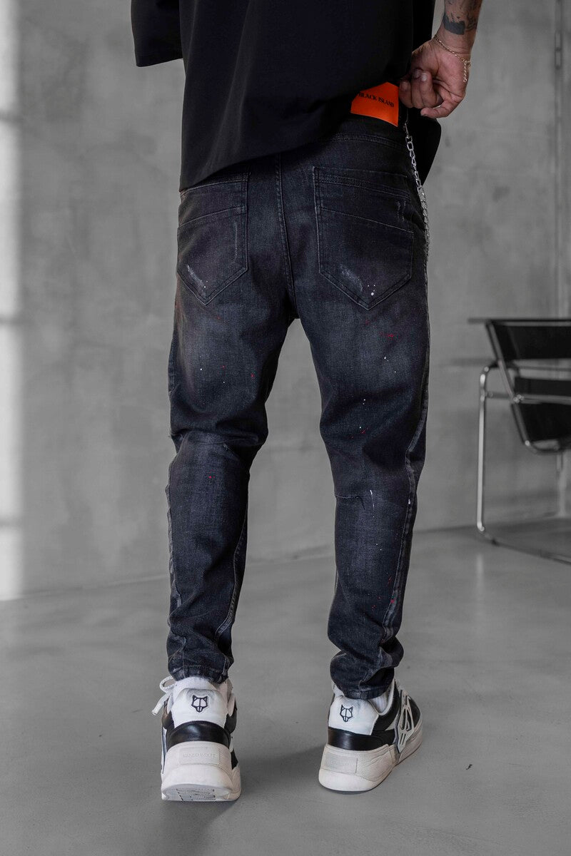 Lux Denim Black Jeans 17045
