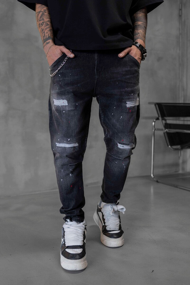 Lux Denim Black Jeans 17045