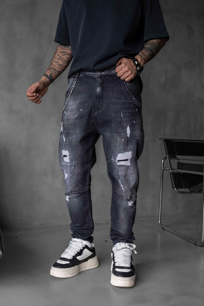 Lux Denim Black Jeans 17046