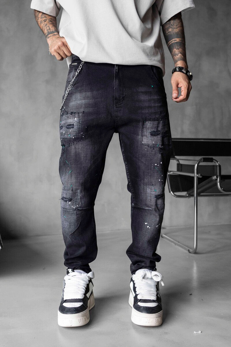 Lux Denim Black Jeans 17047