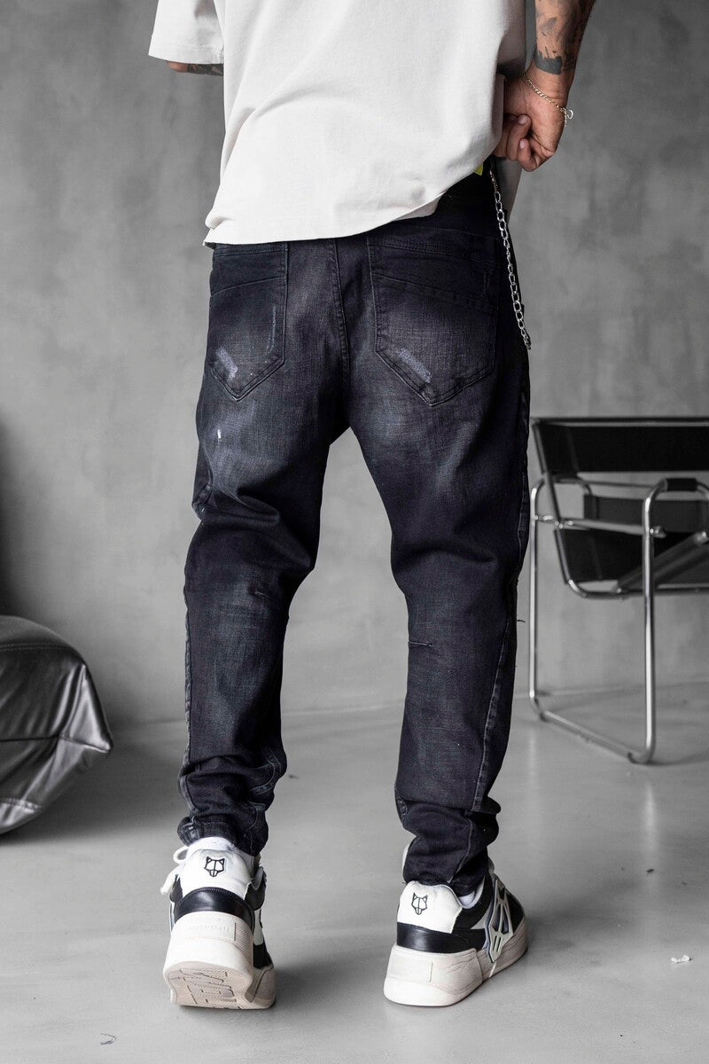 Lux Denim Black Jeans 17047