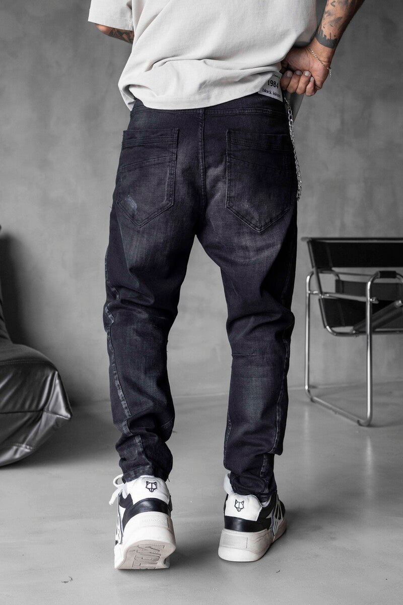 Lux Denim Black Jeans 17048