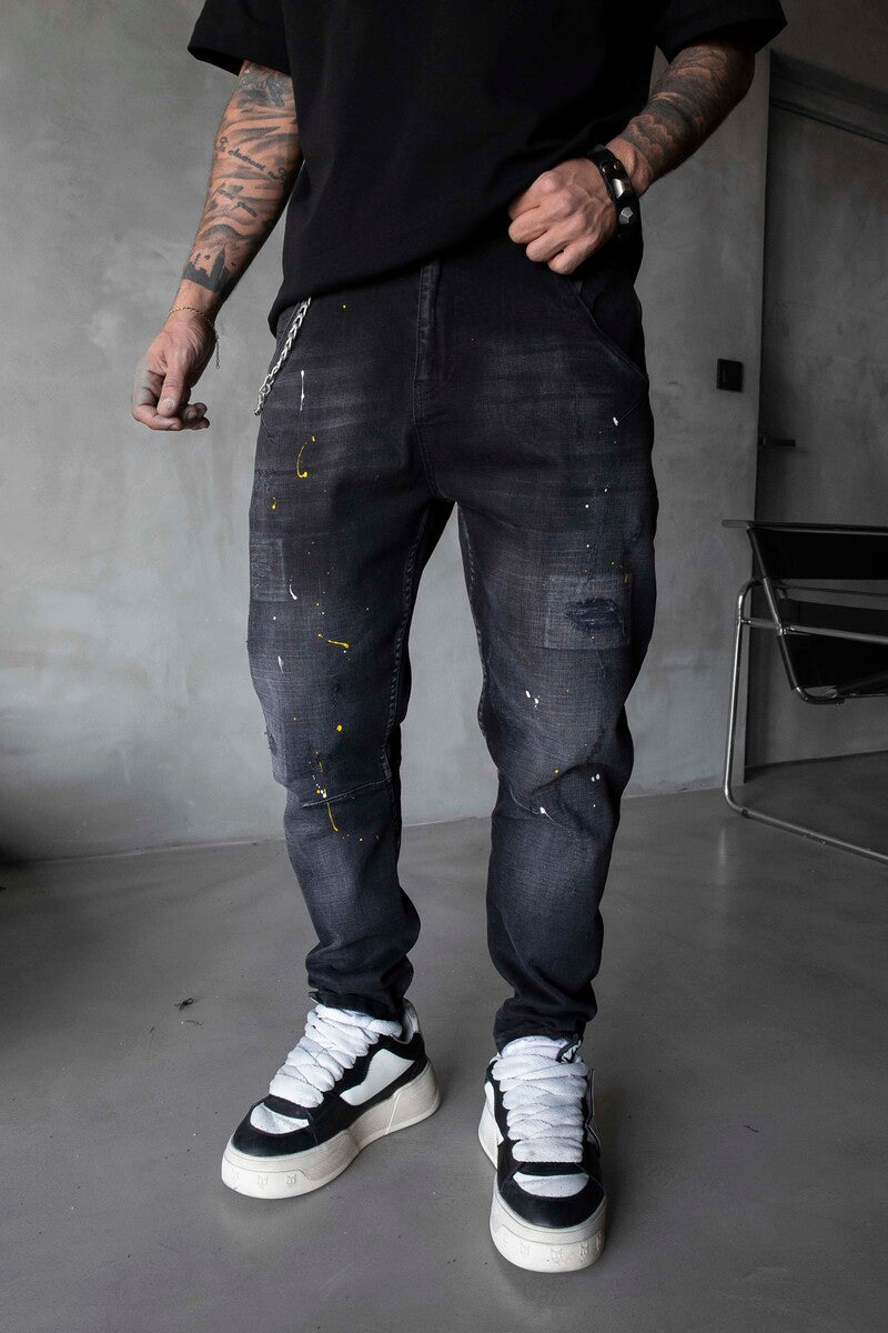 Lux Denim Black Jeans 17049