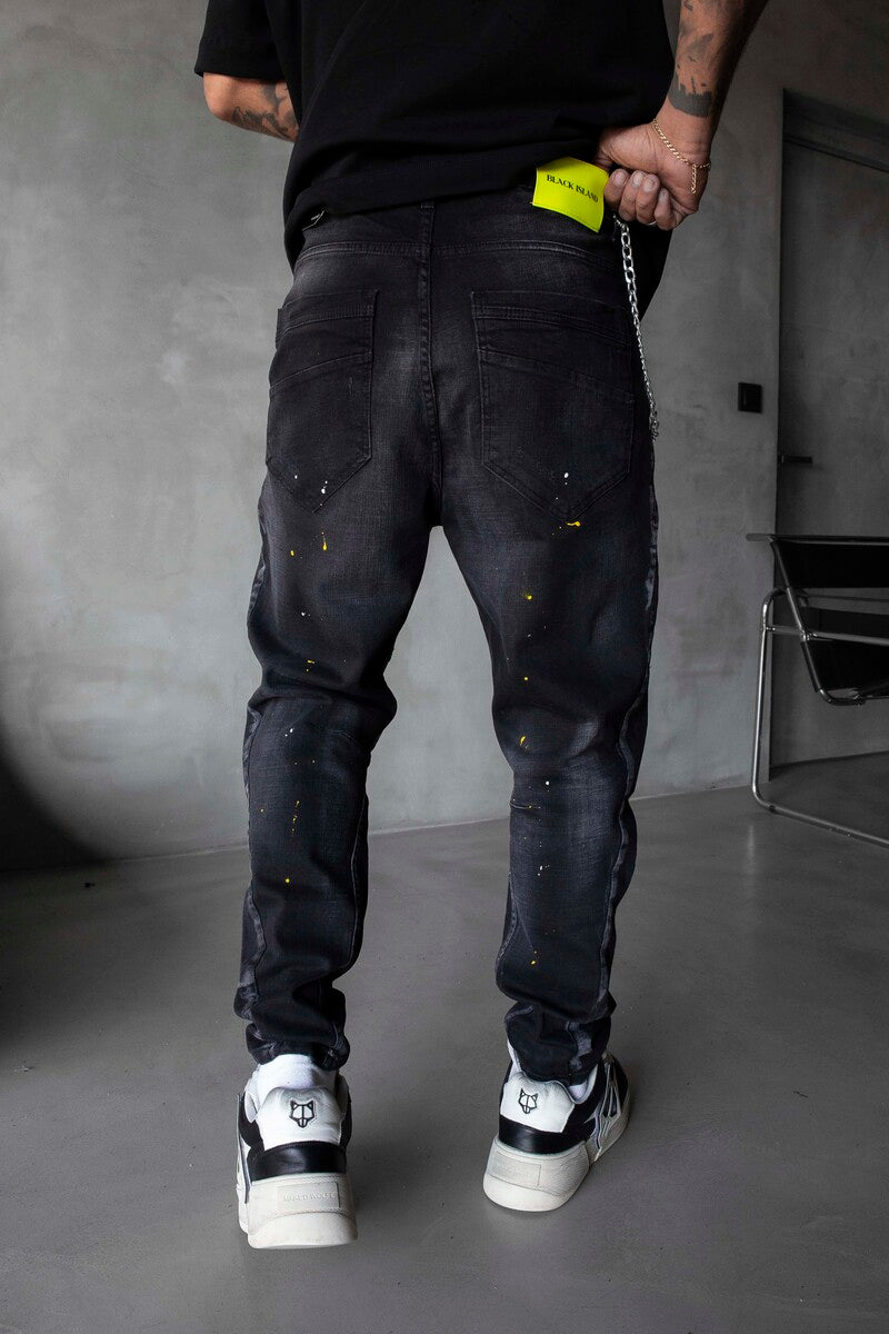 Lux Denim Black Jeans 17049
