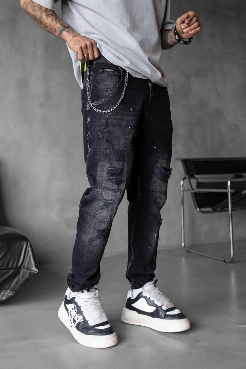 Lux Denim Black Jeans 17050