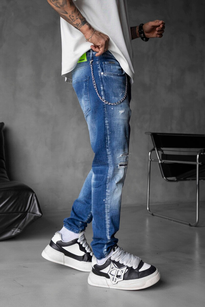 Lux Denim Blue Jeans 17084
