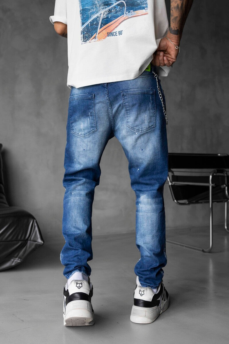 Lux Denim Blue Jeans 17084