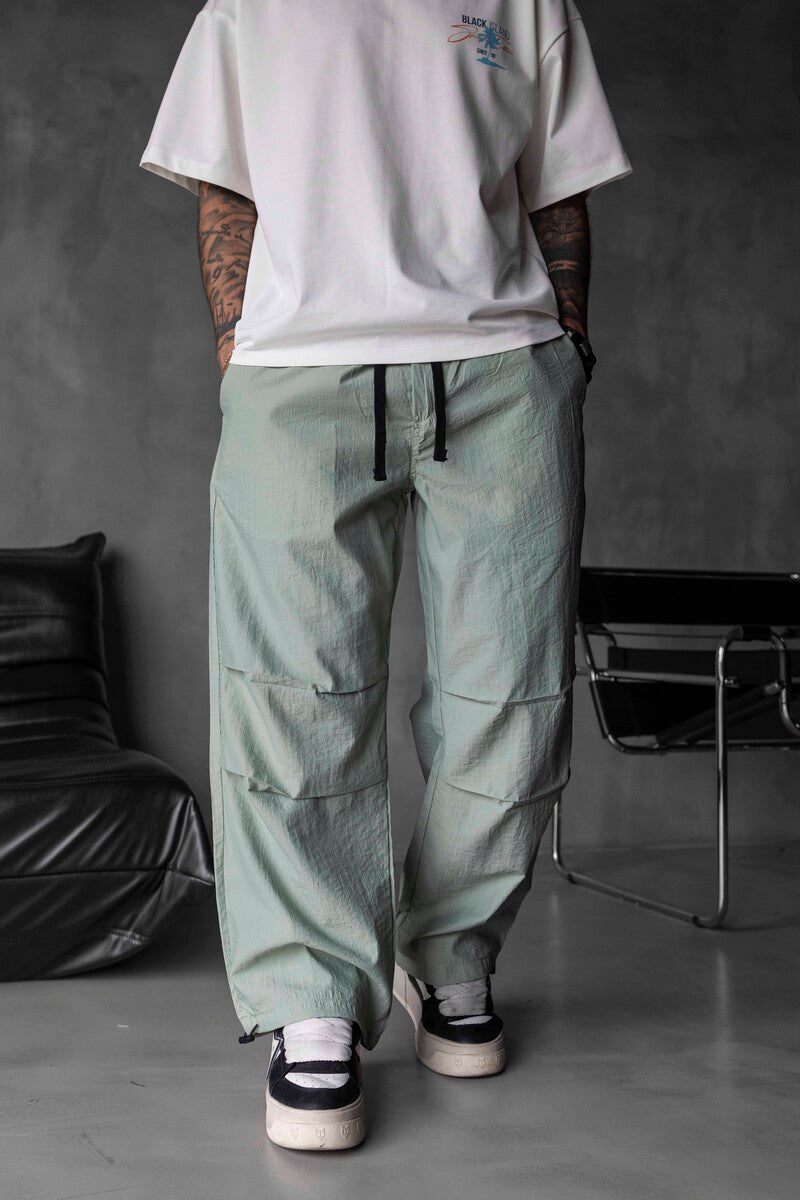 Parachute Jogger Pants Green 16176