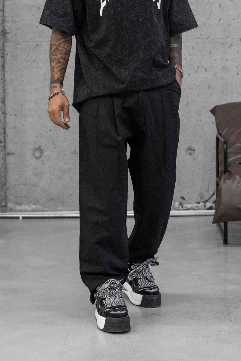 Parachute Jogger Pants Black 16286