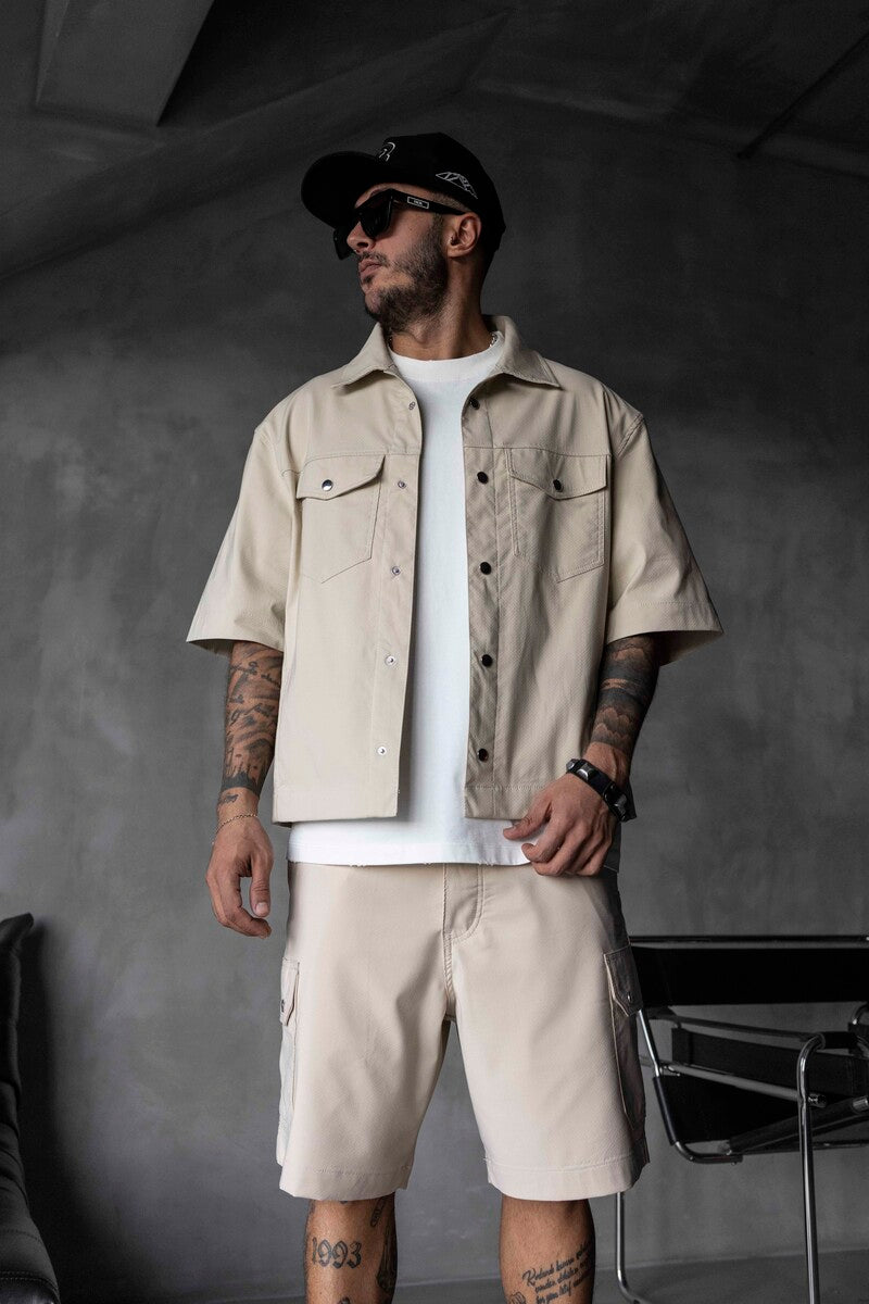 Shirts & Shorts Beige 17133-32