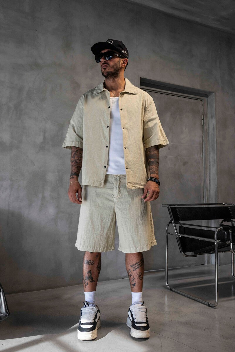 Shirts & Shorts Beige 17212-14