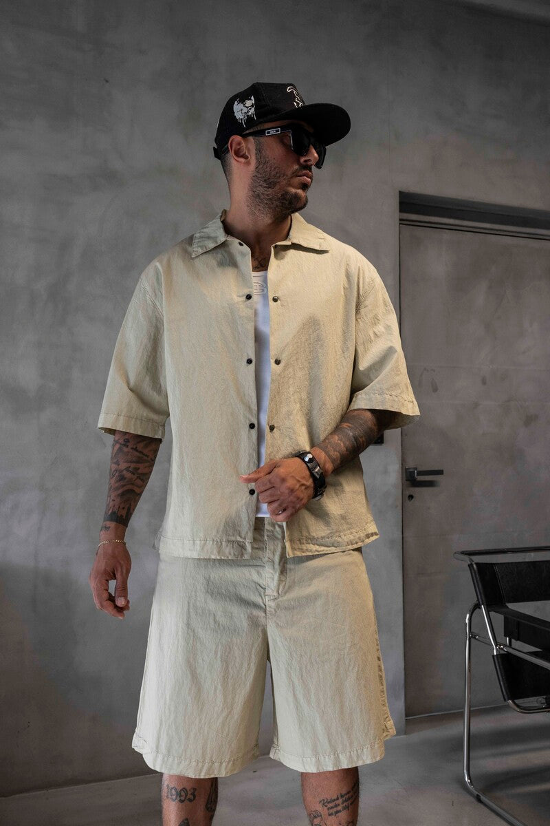 Shirts & Shorts Beige 17212-14