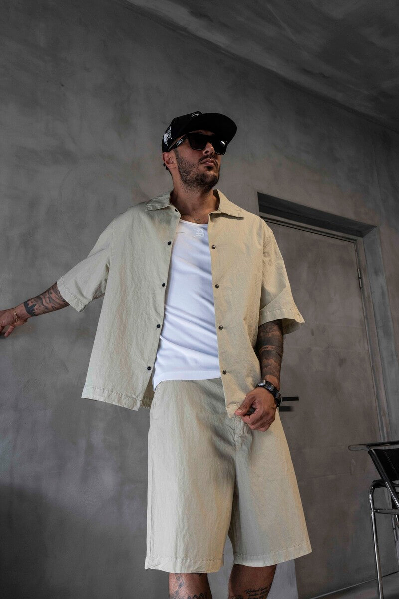 Shirts & Shorts Beige 17212-14