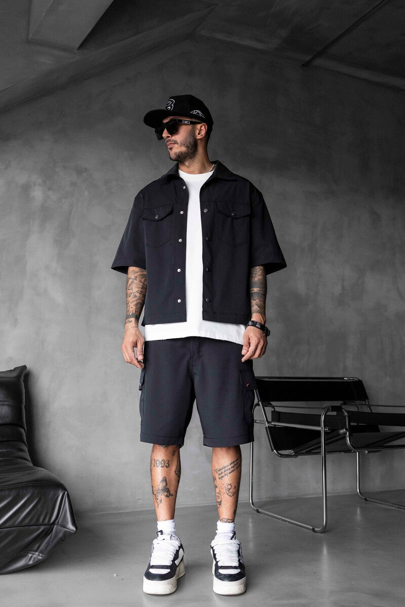 Shirts & Shorts Black 17146-45