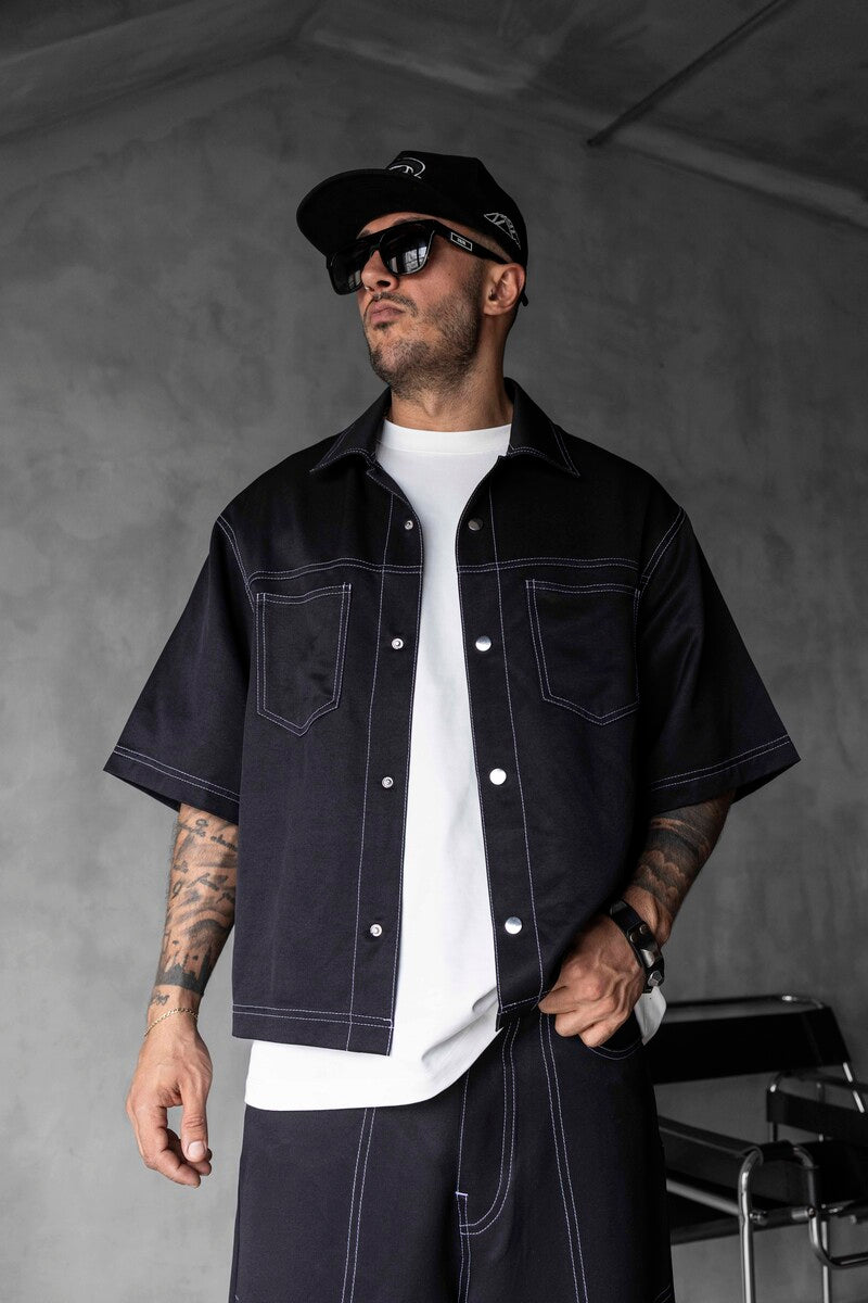 Shirts & Shorts Black 17164-66