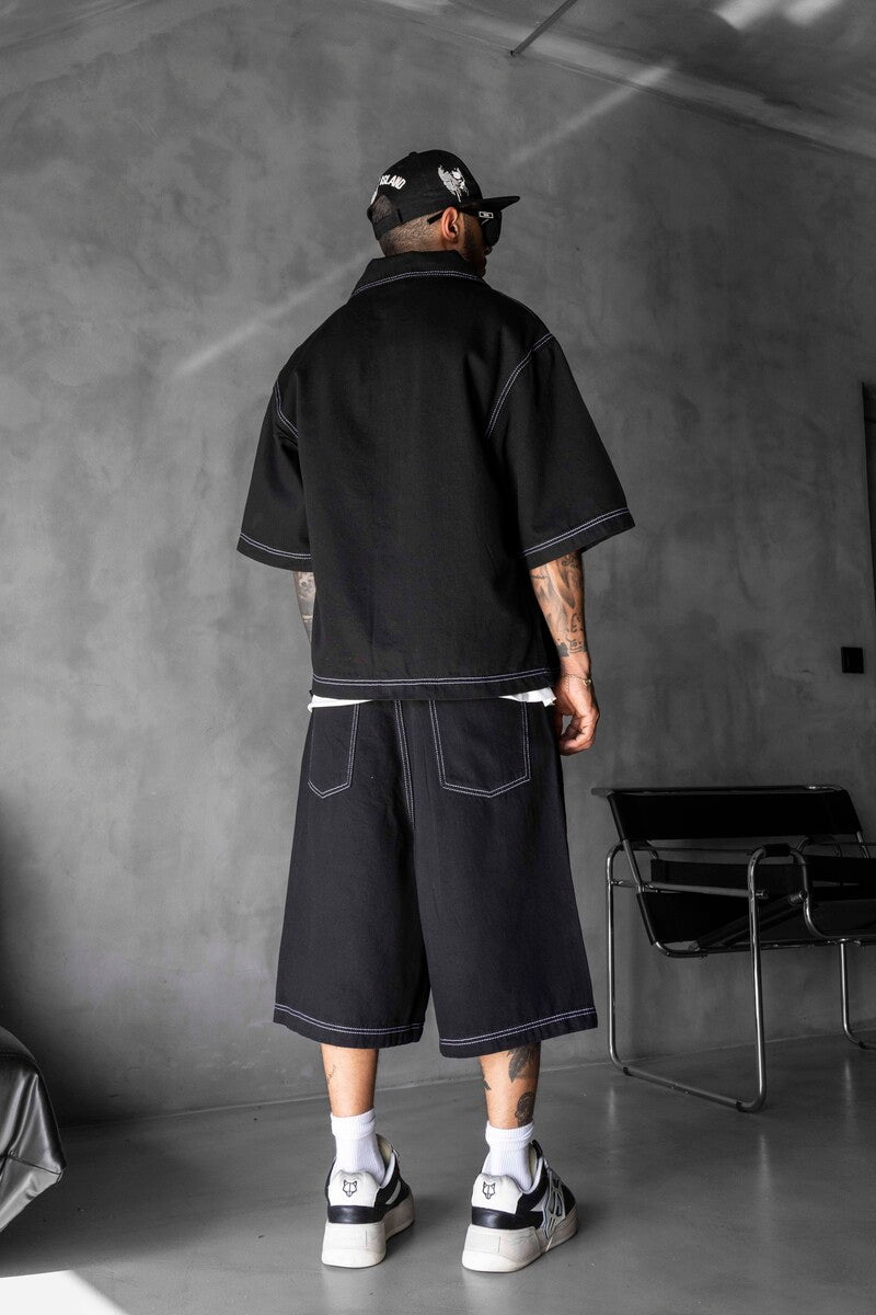 Shirts & Shorts Black 17189-91