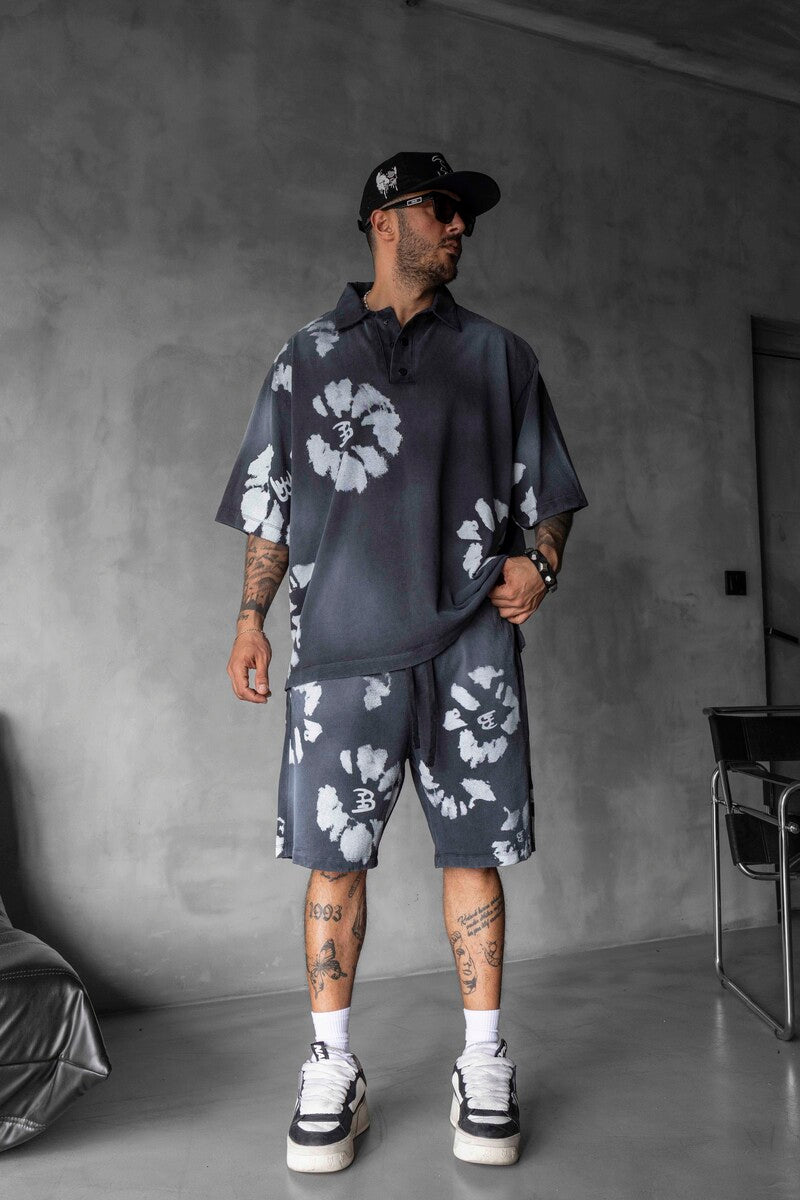 Tee & Shorts Set Black 1891-92