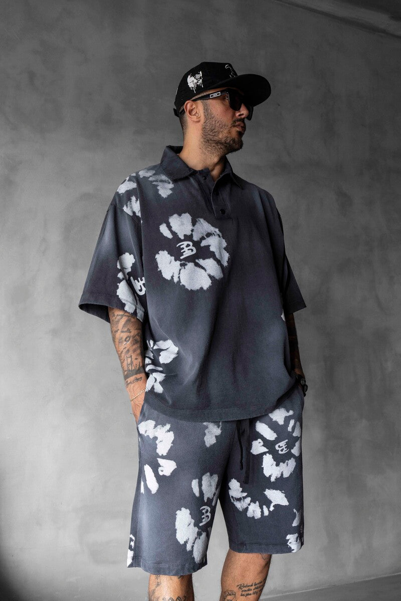 Tee & Shorts Set Black 1891-92