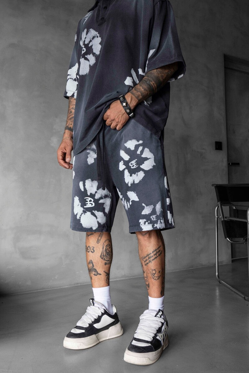 Tee & Shorts Set Black 1891-92