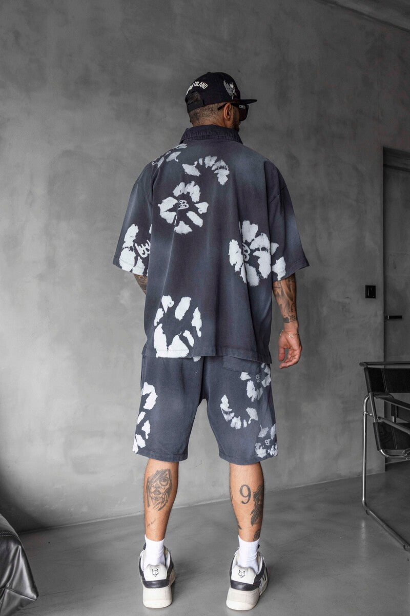 Tee & Shorts Set Black 1891-92