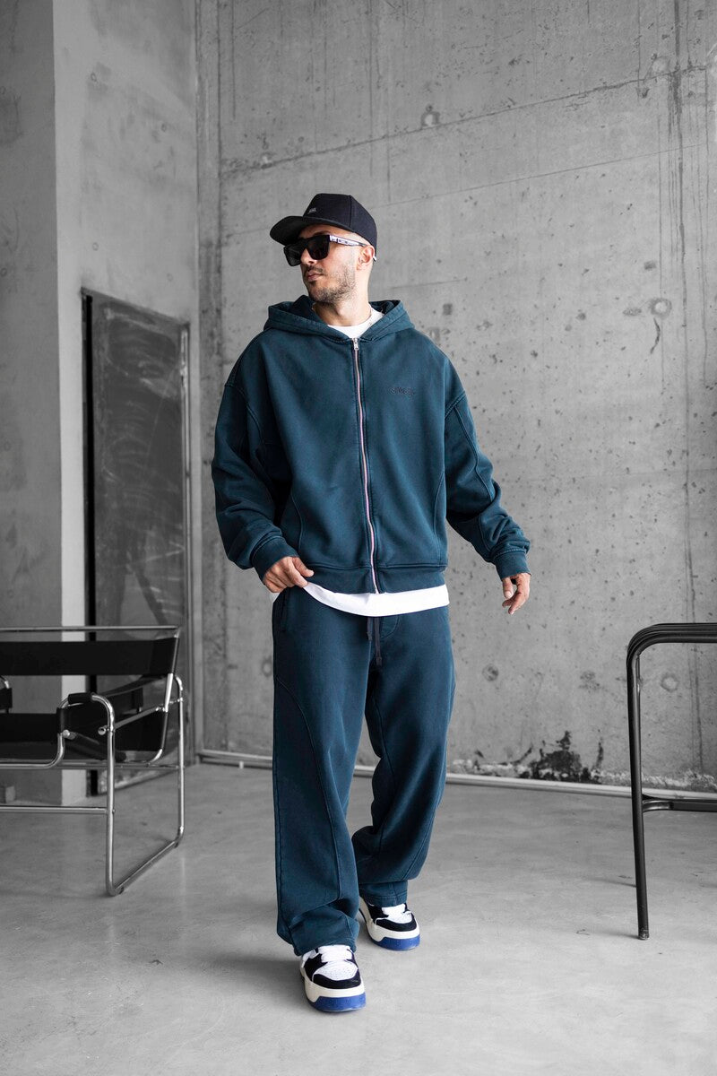 urban petrol blue tracksuıt 1775-76