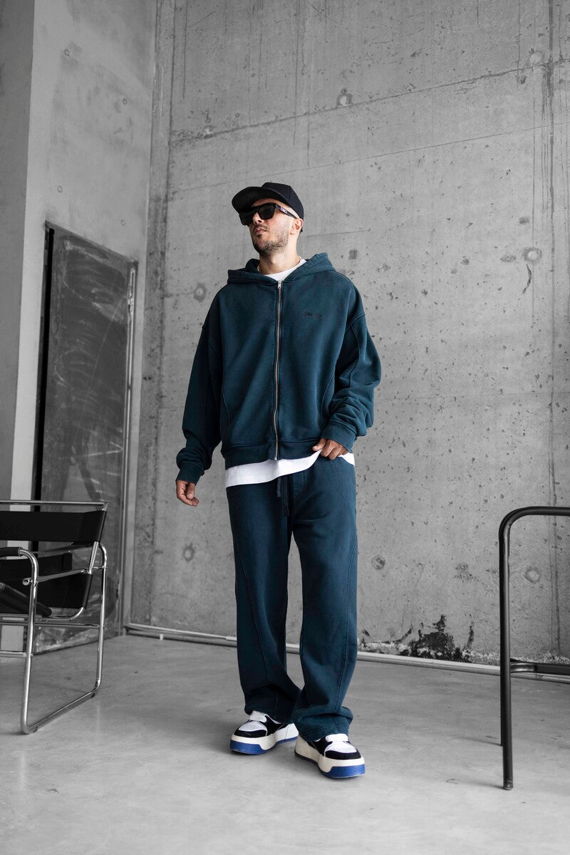 urban petrol blue tracksuıt 1775-76