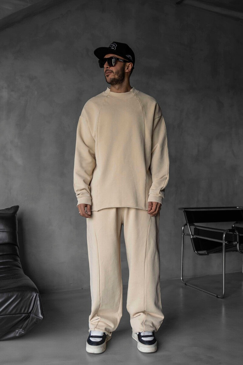urban tracksuıt beige 1773-74