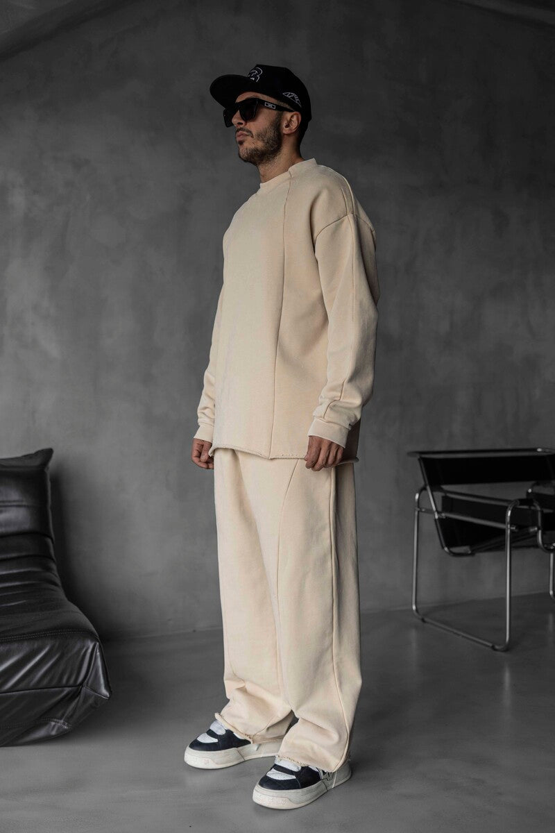 urban tracksuıt beige 1773-74