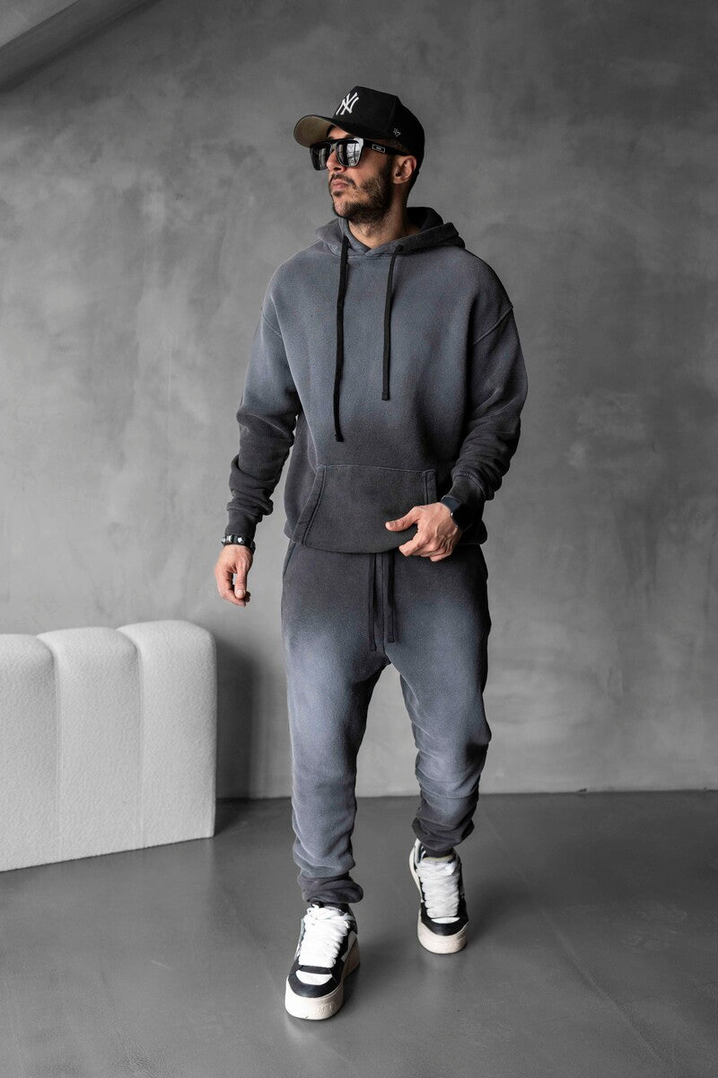 Urban Tracksuit Washed Antrasit 1519-20