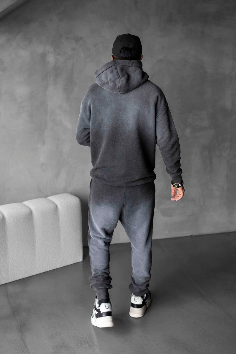 Urban Tracksuit Washed Antrasit 1519-20