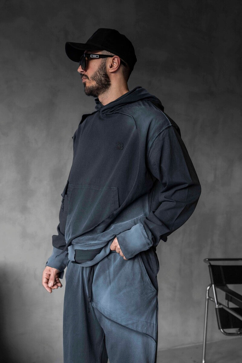 Urban Tracksuıt Washed Black 1815-20